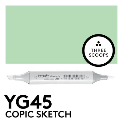 Copic Sketch YG45 - Cobalt Green