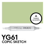Copic Sketch YG61 - Pale Moss