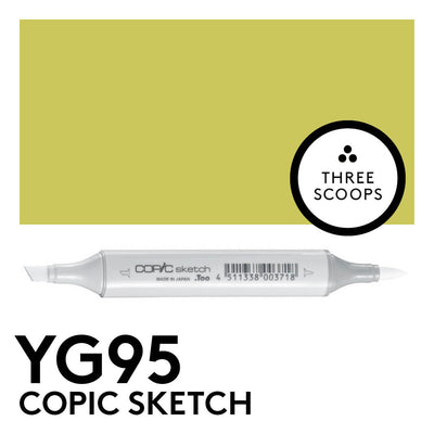 Copic Sketch YG95 - Pale Olive