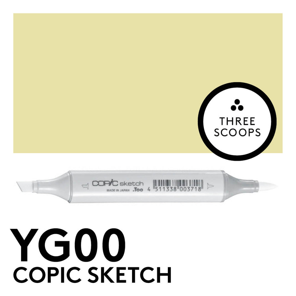 Copic Sketch YG00 - Mimosa Yellow