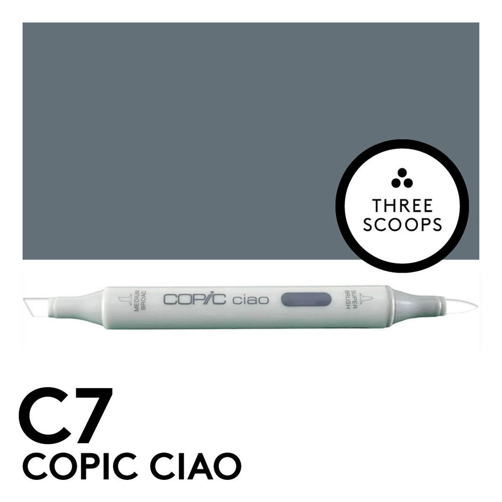 Copic Ciao C7 - Cool Grey No.7