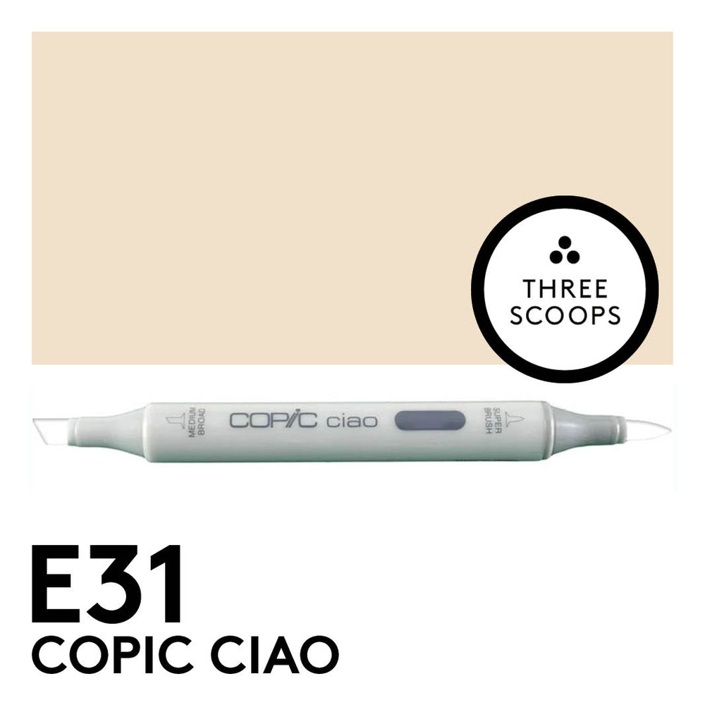 Copic Ciao E31 - Brick Beige