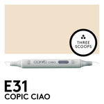 Copic Ciao E31 - Brick Beige