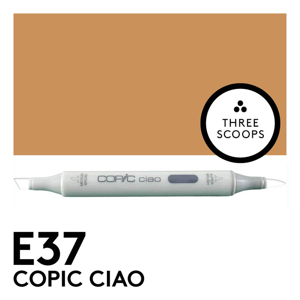 Copic Ciao E37 - Sepia