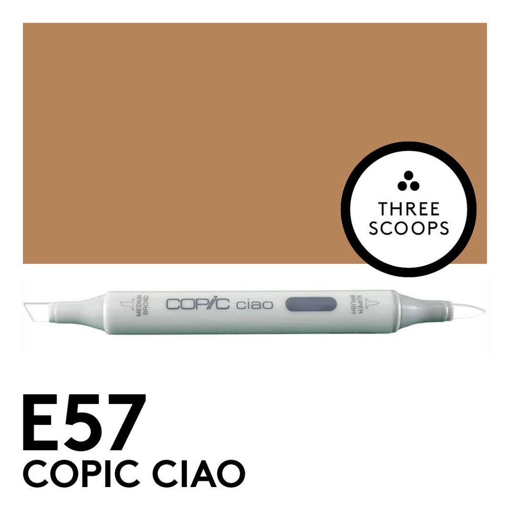 Copic Ciao E57 - Light Walnut