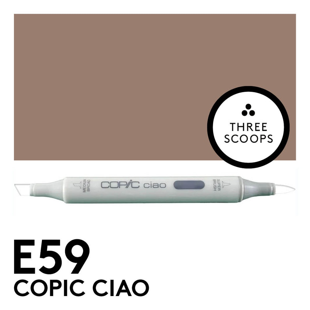 Copic Ciao E59 - Walnut