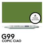 Copic Ciao G99 - Olive