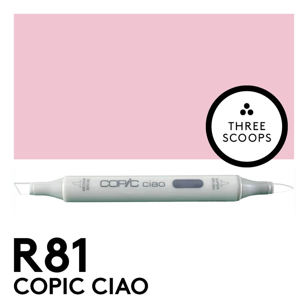 Copic Ciao R81 - Rose Pink