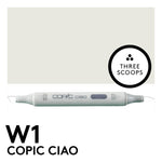 Copic Ciao W1 - Warm Gray No.1