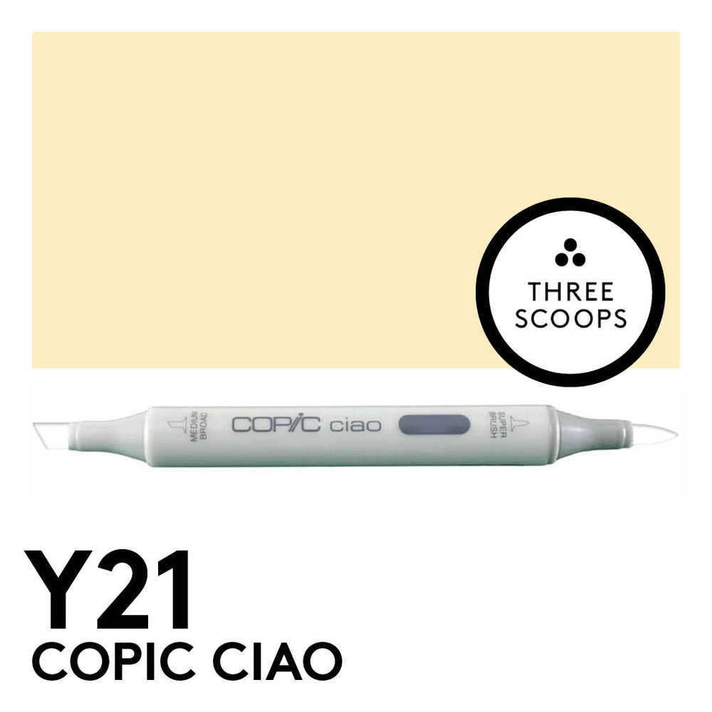 Copic Ciao Y21 - Buttercup Yellow