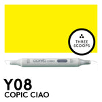 Copic Ciao Y08 - Acid Yellow