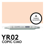 Copic Ciao YR02 - Light Orange