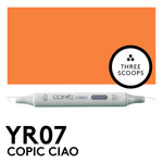 Copic Ciao YR07 - Cadmium Orange
