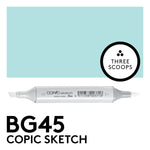 Copic Sketch BG45 - Nile Blue