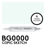 Copic Sketch BG0000 - Snow Green