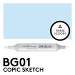 Copic Sketch BG01 - Aqua Blue