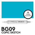 Copic Sketch BG09 - Blue Green
