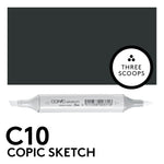 Copic Sketch C10 - Cool Gray