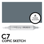 Copic Sketch C7 - Cool Gray
