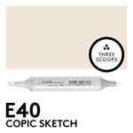 Copic Sketch E40 - Brick White