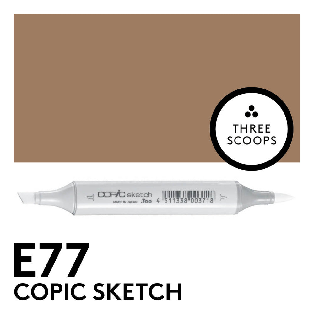 Copic Sketch E77 - Maroon