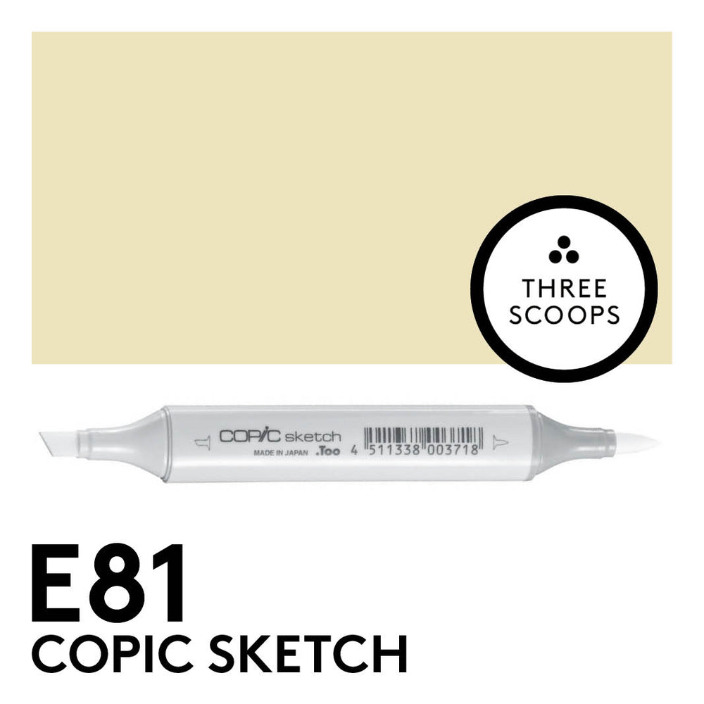 Copic Sketch E81 - Ivory