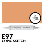 Copic Sketch E97 - Deep Orange
