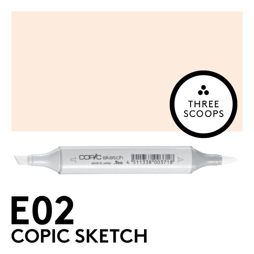 Copic Sketch E02 - Fruit Pink