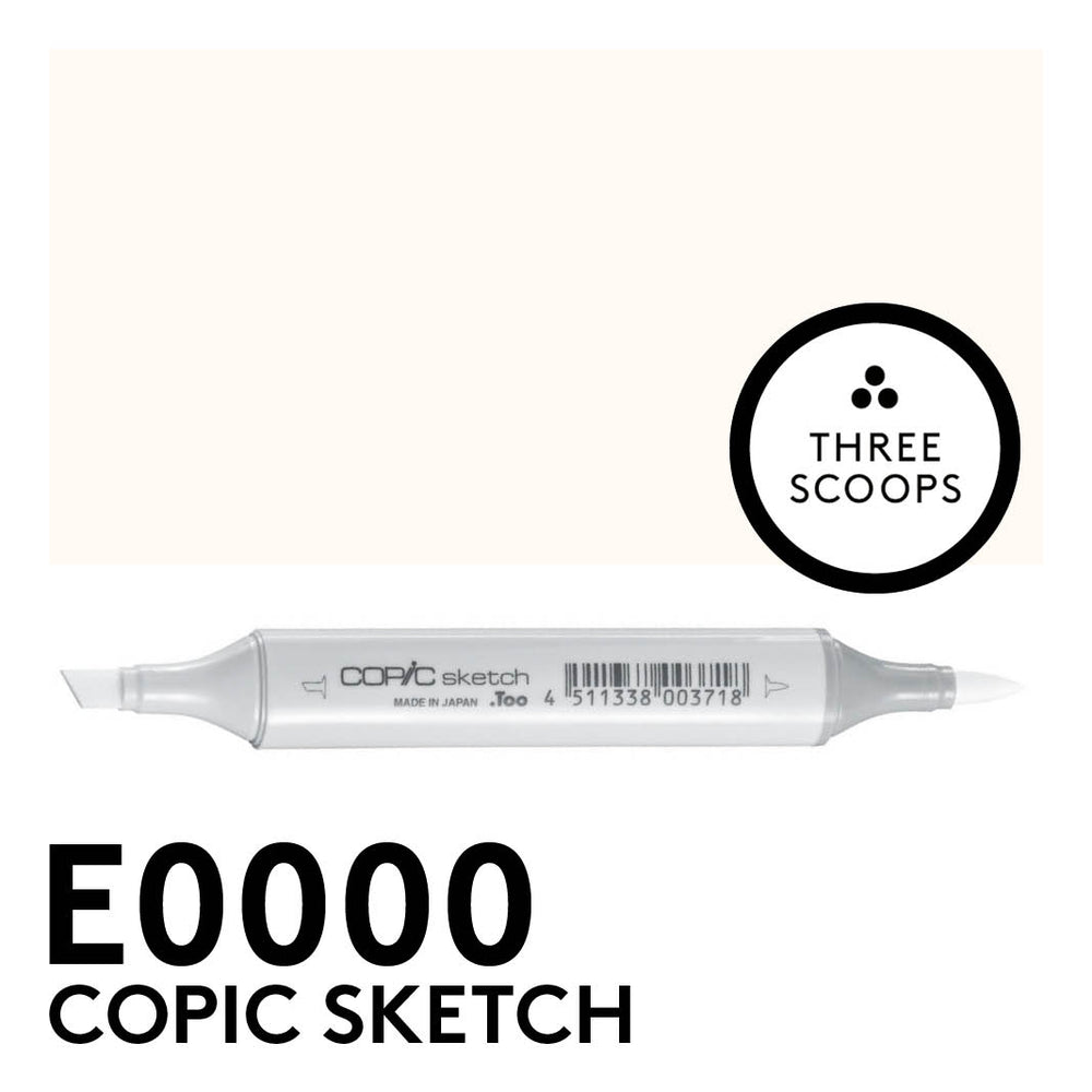 Copic Sketch E0000 - Floral White