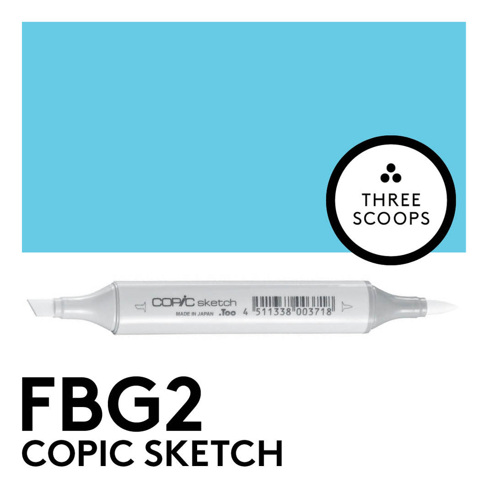Copic Sketch FBG - Fluorescent Blue Green