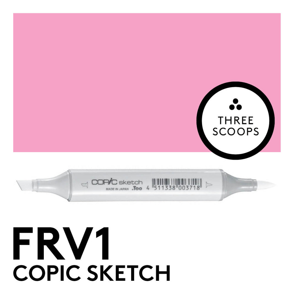 Copic Sketch FRV1 - Fluorescent Pink
