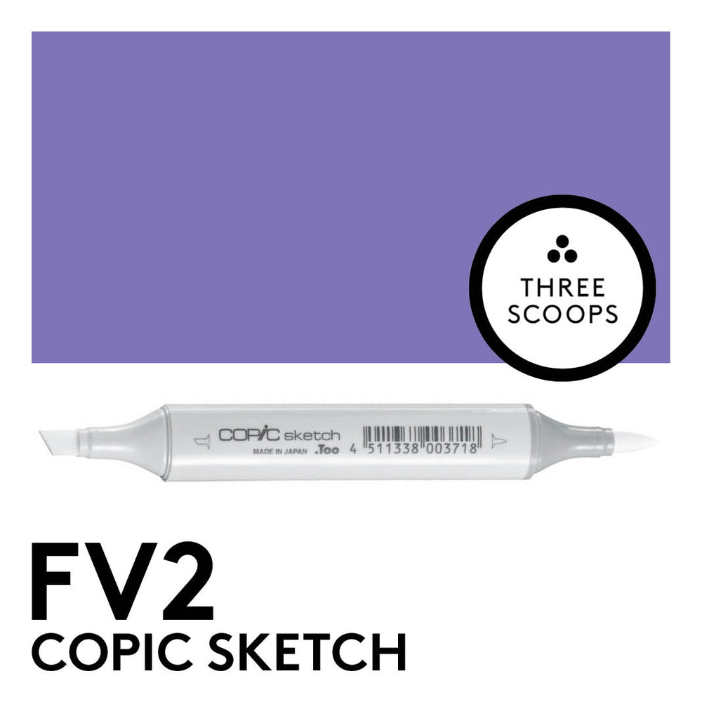 Copic Sketch FV2 - Fluorescent Dull Violet