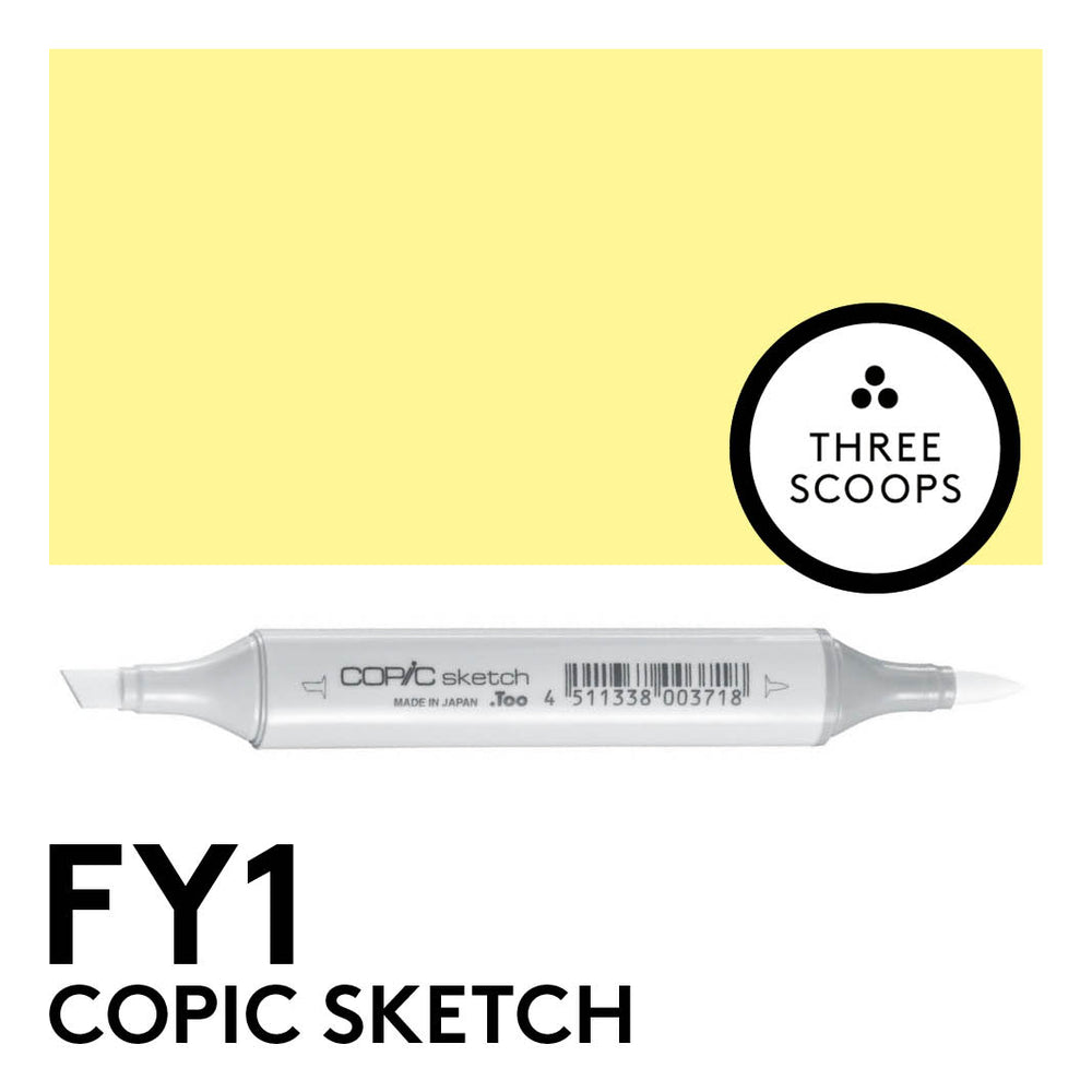 Copic Sketch FY1 - Fluorescent Yellow Orange