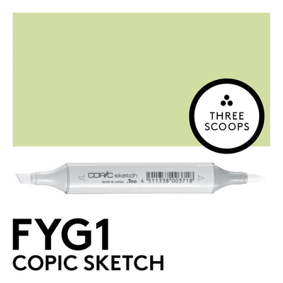 Copic Sketch FYG1 - Fluorescent Yellow