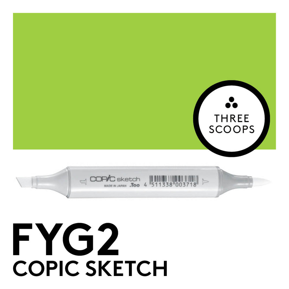 Copic Sketch FYG2 - Fluorescent Dull Y.G.