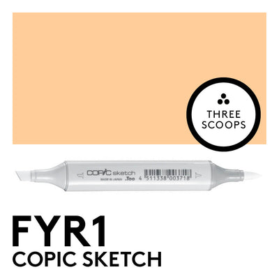 Copic Sketch FYR - Fluorescent Orange