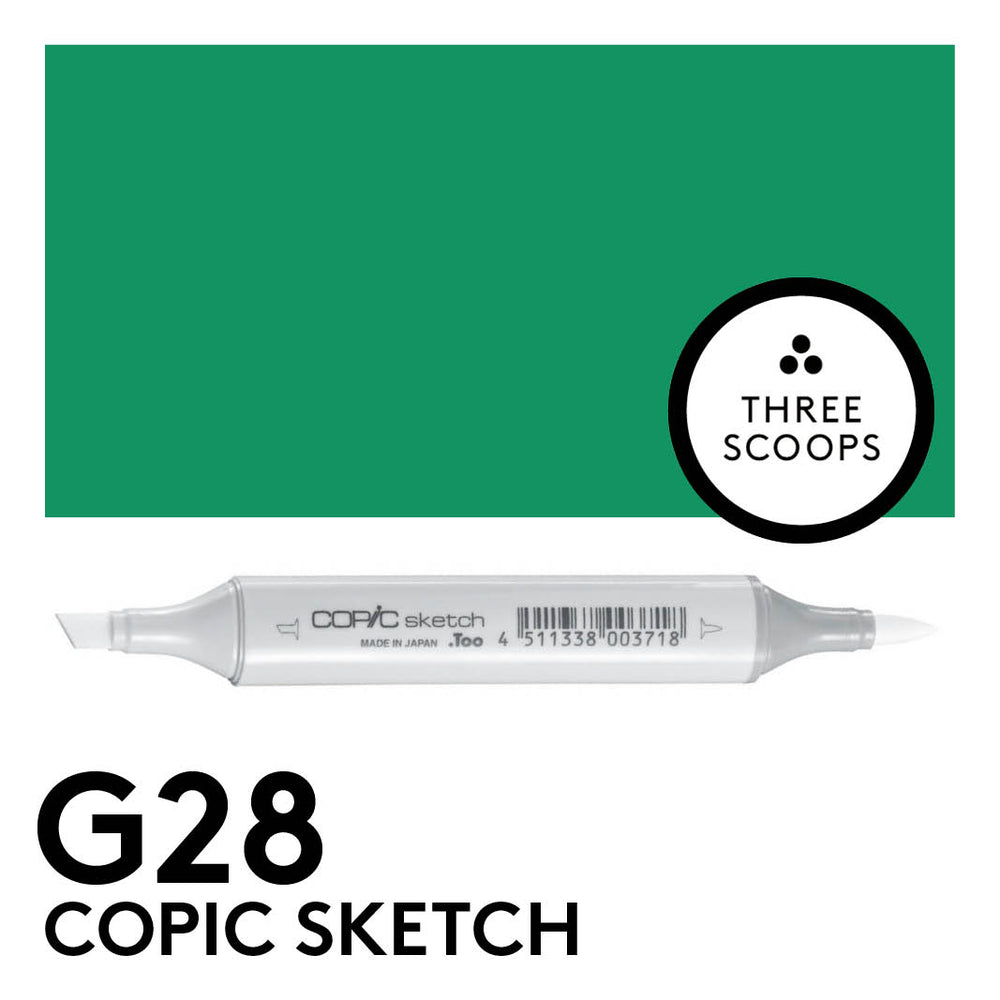 Copic Sketch G28 - Ocean Green