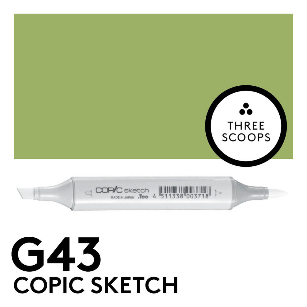Copic Sketch G43 - Pistachio