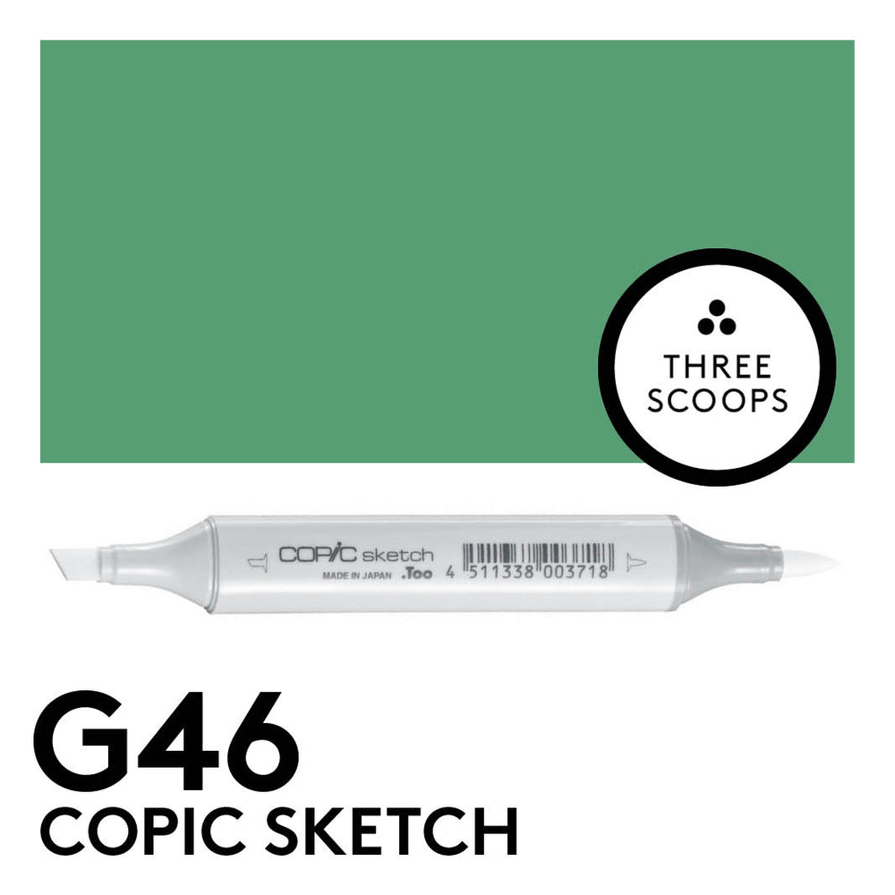 Copic Sketch G46 - Mistletoe