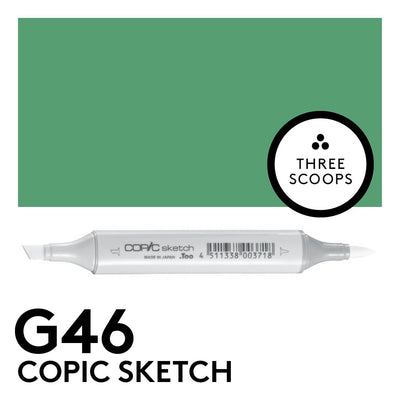 Copic Sketch G46 - Mistletoe
