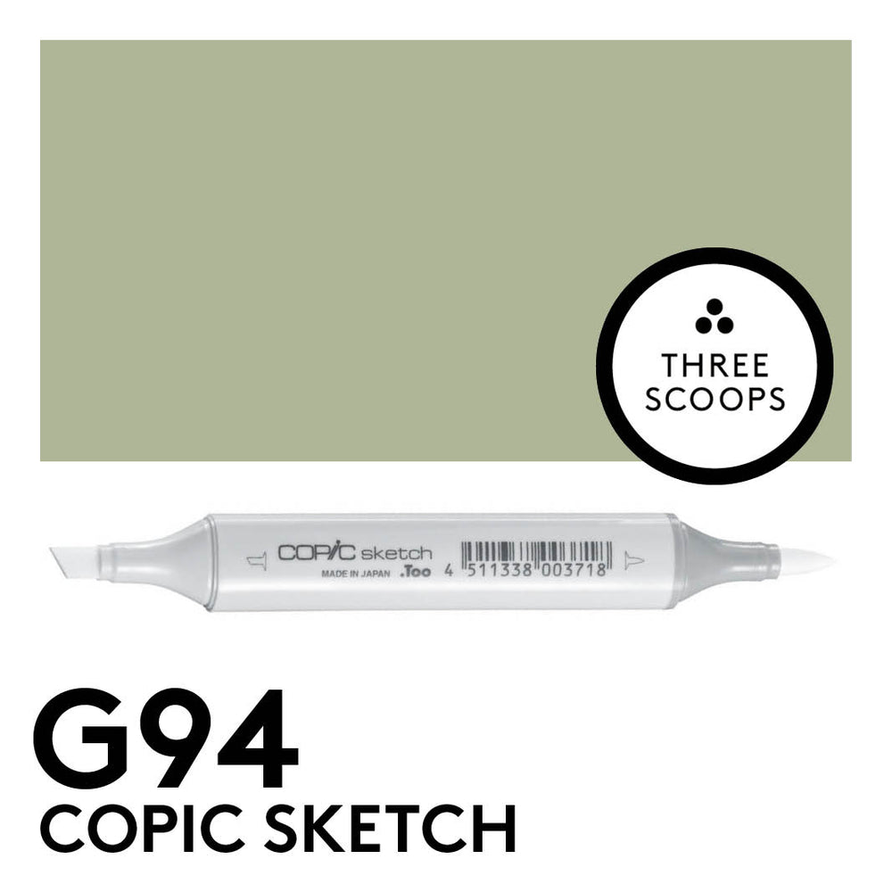 Copic Sketch G94 - Grayish Olive