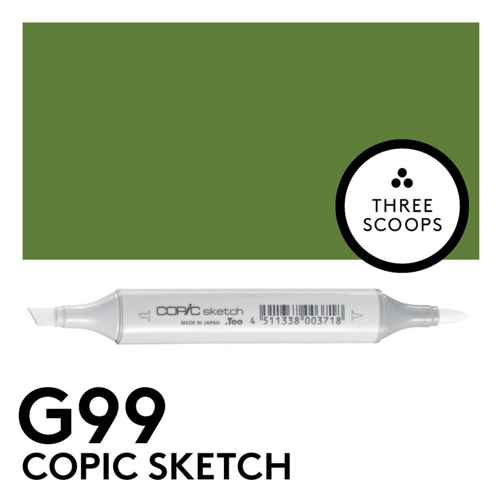 Copic Sketch G99 - Olive