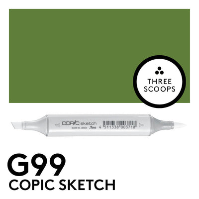 Copic Sketch G99 - Olive