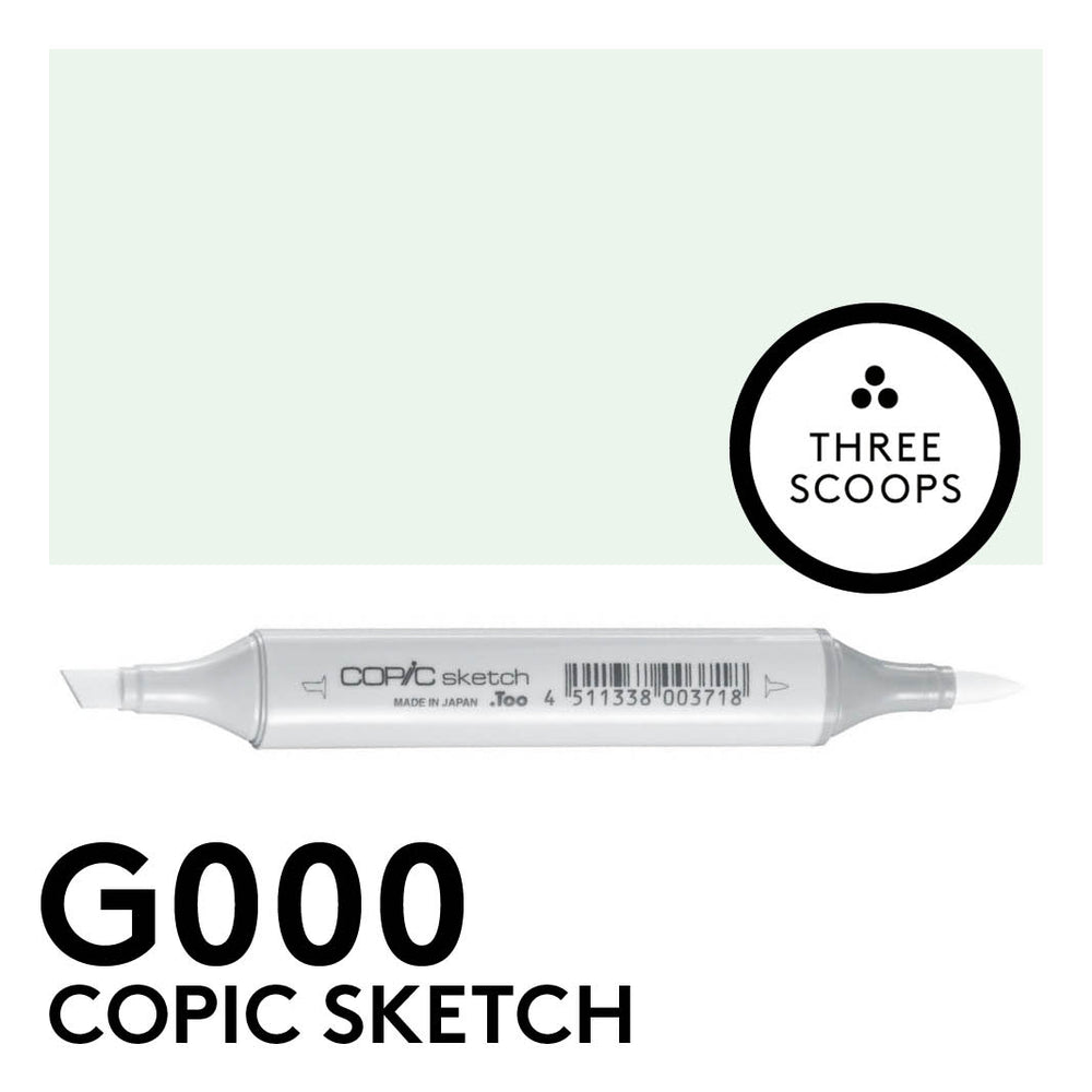 Copic Sketch G000 - Pale Green