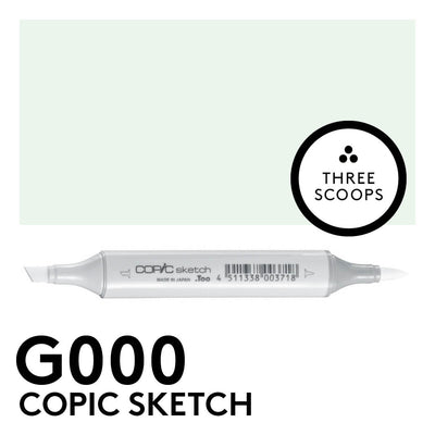Copic Sketch G000 - Pale Green