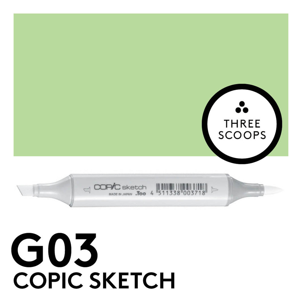 Copic Sketch G03 - Meadow Green