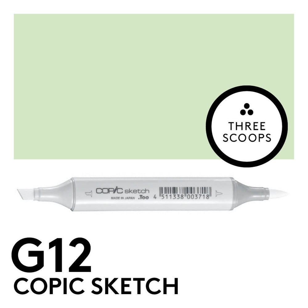 Copic Sketch G12 - Sea Green