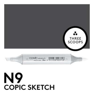 Copic Sketch N9 - Neutral Gray
