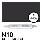 Copic Sketch N10 - Neutral Gray