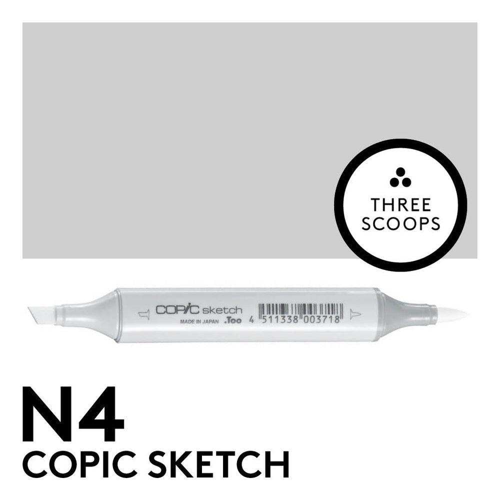 Copic Sketch N4 - Neutral Gray